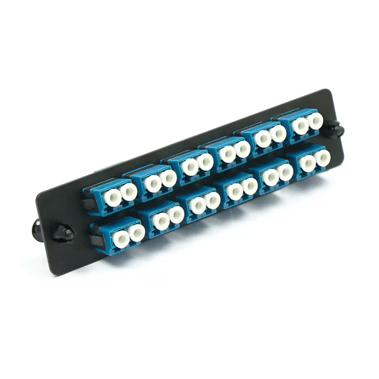 12-Port-LC-Glasfaser-Patchpanel