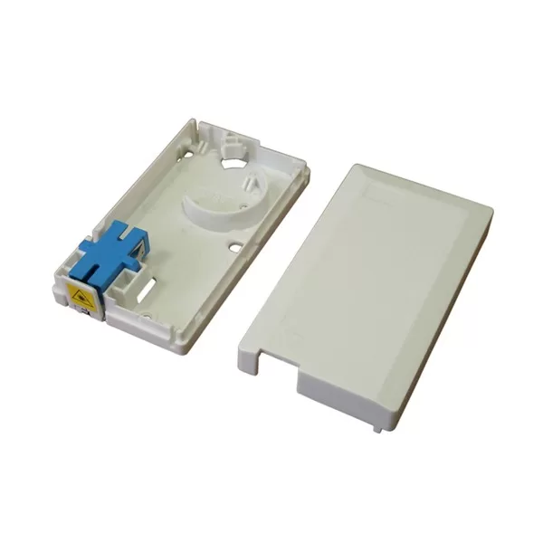 Fiber Optic Cable Outlet Faceplate