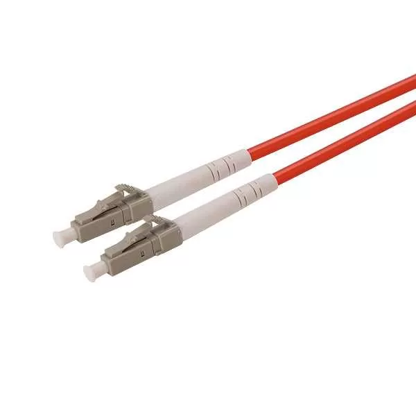 Cable de conexión de fibra óptica multimodo LC a LC OM1 Simplex