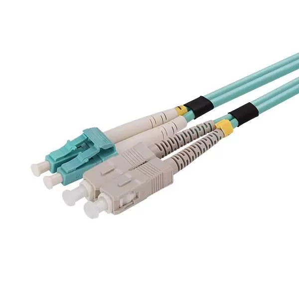 Cable de conexión dúplex LC SC 50/125 multimodo