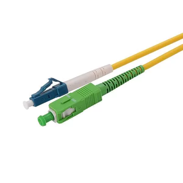 Kabel Serat Optik Mode Tunggal LC SC UPC ke APC Simplex