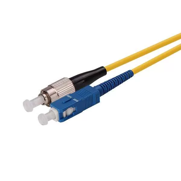 Cable de conexión de fibra simplex monomodo FC a SC