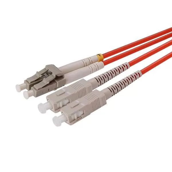 Câble de raccordement à fibre multimode duplex 62,5/125 LC SC