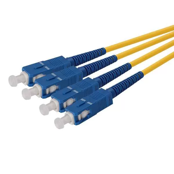 Cordón de conexión de fibra SC SC Duplex UPC monomodo 9/125um