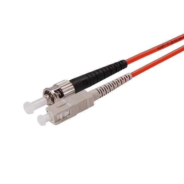 Cable de conexión de fibra óptica ST SC OM1 con varios modos de funcionamiento UPC a una cara