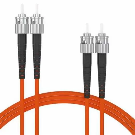 Cable de conexión de fibra ST ST multimodo OM2 dúplex