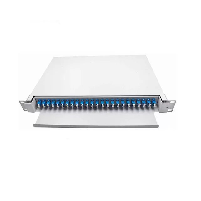 24-Port-LC-Glasfaser-Patchpanel