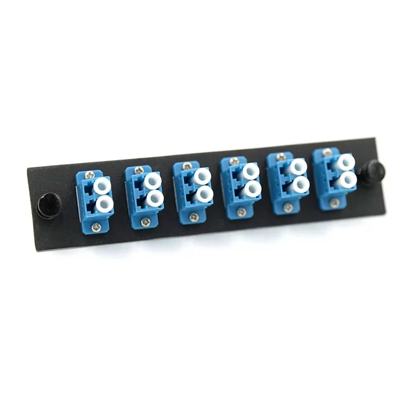 6-Port-LC-Glasfaser-Patchpanel