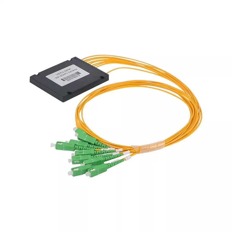 1×8 PLC Fiber Optic Splitter with SC/APC Connectors: Boost Your Network Efficiency